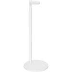 Sonos Era 100 Single Floor Stand White front facing angled view against a white background.