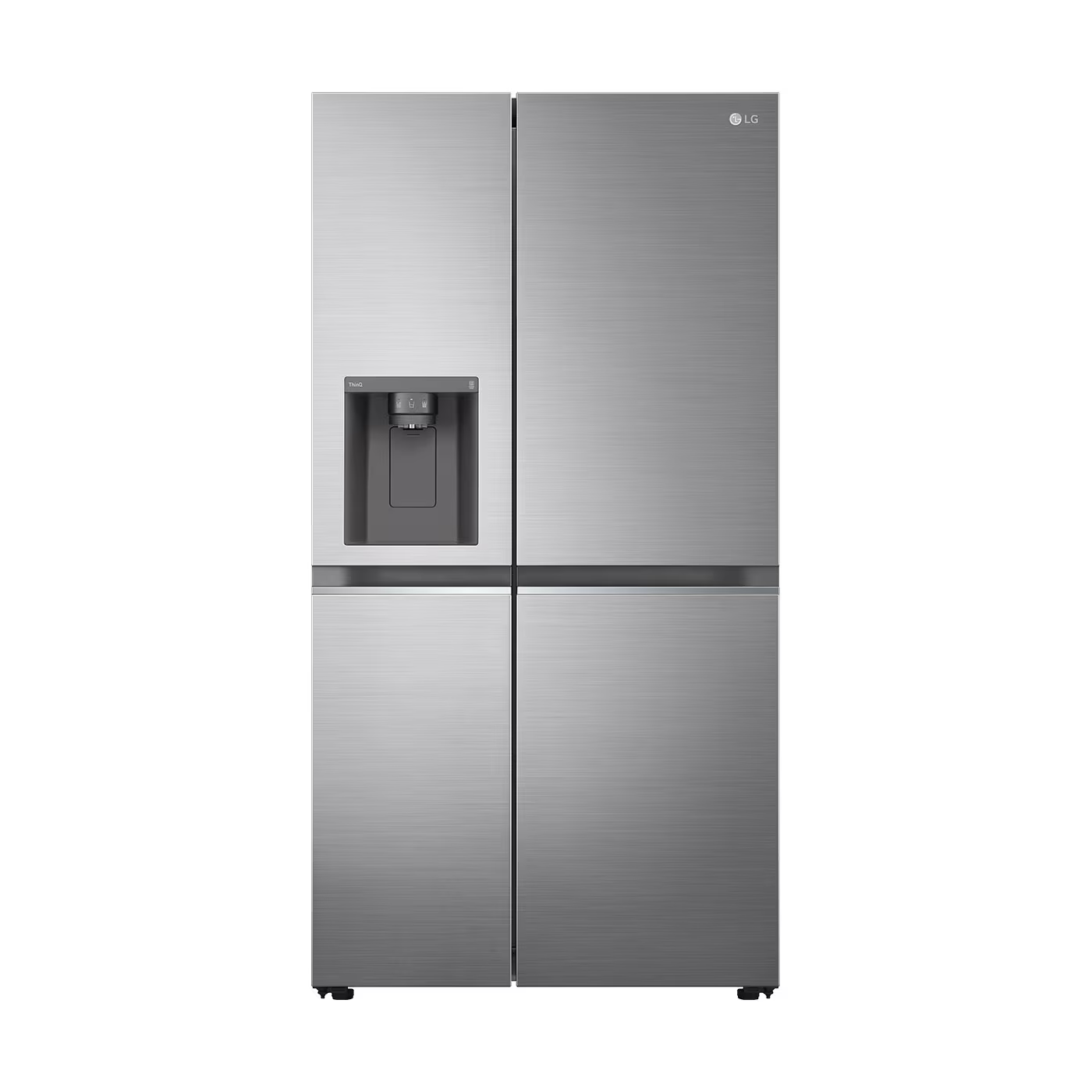 LG GSLV71PZTD 91.3cm Frost Free American Style Fridge Freezer - Shiny Steel