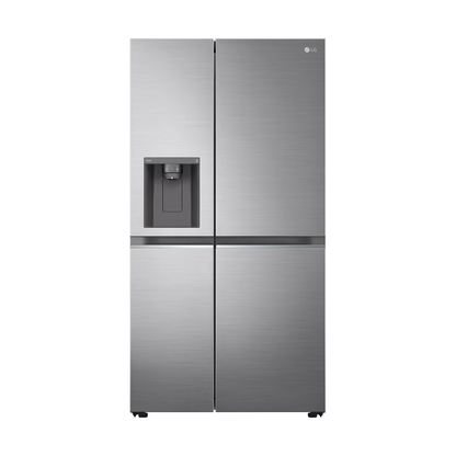 LG GSLV71PZTD 91.3cm Frost Free American Style Fridge Freezer - Shiny Steel