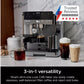 Ninja ES601UK Luxe Café Premier Series Espresso Coffee Machine | Black/Stainless Steel