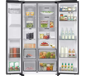 Samsung RS70F66KCTEU 91cm Side by Side American Fridge Freezer - Silver