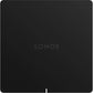 Sonos Port Network Audio Streamer Black top down view with a visible Sonos logo.