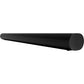 Sonos Arc Soundbar Black side on angled view against a white background.