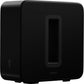 Sonos Sub (Gen 3) Subwoofer Black front angled view against a white background.