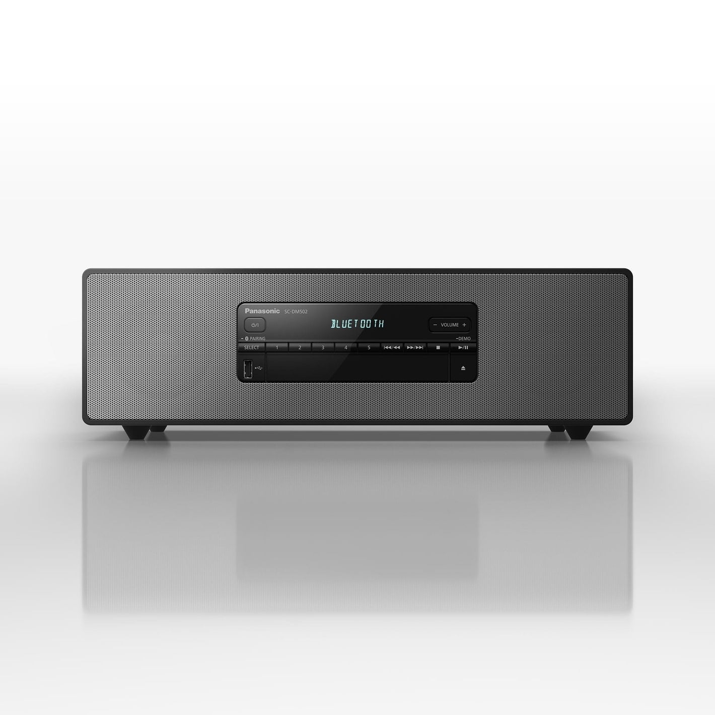 Panasonic SC-DM502E-K Premium Stereo System with Bluetooth Connection - Black