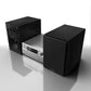 Panasonic SC-PMX802E-S Premium Hi-Fi System with DAB, CD & Hi-Res Streaming - Silver