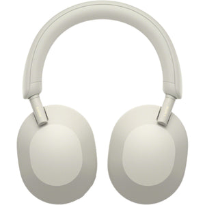 Sony WH-1000XM5S Noise Cancelling Wireless Headphones - 30 hours battery life - Around-ear style - Optimised for Alexa and the Google Assistant - with built-in mic for phone calls - Silver
