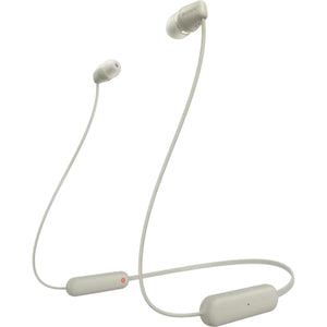 Sony WI-C100C Wireless In-ear Headphones - Cream