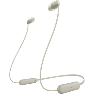 Sony WI-C100C Wireless In-ear Headphones - Cream