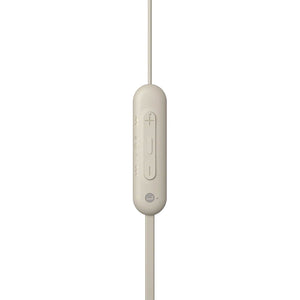 Sony WI-C100C Wireless In-ear Headphones - Cream
