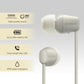 Sony WI-C100C Wireless In-ear Headphones - Cream