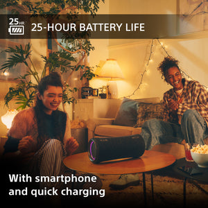 Sony SRS-XG300H X-Series Portable Wireless Speaker - Grey