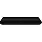 Sonos Ray Soundbar Black front on top down view against a white background.