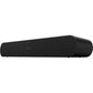 Sonos Ray Soundbar Black side angle view against a white background.