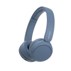 Sony WH-CH520L Wireless Bluetooth Headphones - up to 50 Hours Battery Life with Quick Charge, On-ear style - Blue