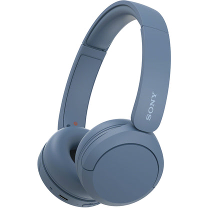 Sony WH-CH520L Wireless Bluetooth Headphones - up to 50 Hours Battery Life with Quick Charge, On-ear style - Blue