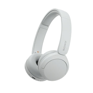 Sony WH-CH520W Wireless Bluetooth Headphones - up to 50 Hours Battery Life with Quick Charge, On-ear style - White