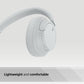Sony WH-CH720NW Noise Cancelling Wireless Bluetooth Headphones - Up to 35 hours battery life and Quick Charge - White