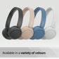 Sony WH-CH520B Wireless Bluetooth Headphones - up to 50 Hours Battery Life with Quick Charge, On-ear style - Black