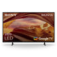Sony KD65X75WL 65" 4K HDR LED TV | Google TV | ECO PACK | BRAVIA CORE | Narrow Bezel Design