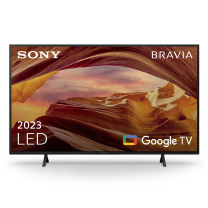 Sony BRAVIA | X75WL | LED | 4K HDR | Google TV | ECO PACK | BRAVIA CORE | Narrow Bezel Design