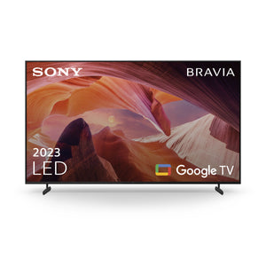 Sony BRAVIA | KD-75X80L | LED | ECO Features | 4K HDR | Flush Surface Design | Google TV  | BRAVIA CORE