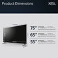 Sony BRAVIA | X85L | Full Array LED | 4K HDR | Google TV | ECO PACK | BRAVIA CORE | Seamless Edge Design