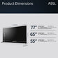 Sony BRAVIA XR | A95L | QD-OLED | 4K HDR | Google TV | ECO PACK | BRAVIA CORE | Perfect for PlayStation5 | Seamless Edge Design