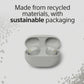 Sony WF-1000XM5S Wireless Noise Cancelling Earbuds - Up to 24 hours battery life - Silver