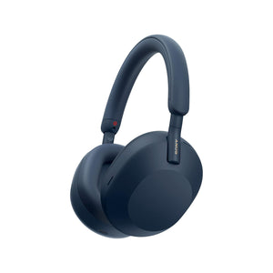 Sony WH-1000XM5L Noise Cancelling Wireless Headphones - 30 hours battery life - Around-ear style - Optimised for Alexa and the Google Assistant - with built-in mic for phone calls - Blue