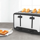 Bosch TAT5P44 DesignLine 4 Slice Toaster