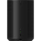 Sonos Era 100 Smart Speaker Black rear view against a white background.