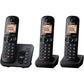 Panasonic KX-TGC263EB Digital Cordless Phone with Answering Machine - Three Handsets