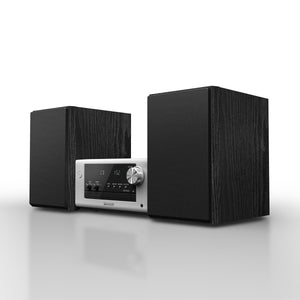 Panasonic SC-PM702EB-S Neat Micro System with CD, Radio and Bluetooth® - Silver