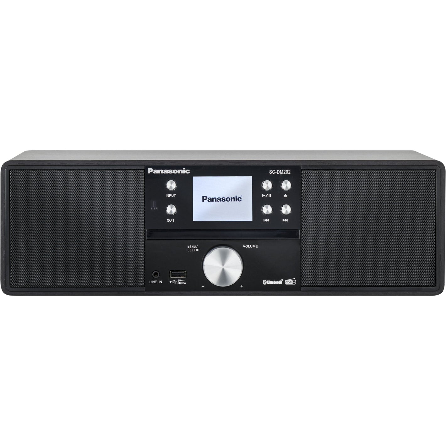 Panasonic SC-DM202EG-K All-in-One Stereo System with CD Player, DAB+ / FM Radio and Bluetooth®