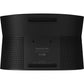 Sonos Era 300 Premium Smart Speaker Black top down view of the bottom of the device.