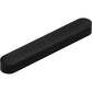 Sonos Beam (Gen 2) Soundbar Black top down front angled view against a white background.