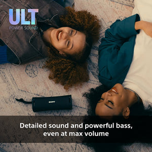 Sony SRS-ULT10B ULT FIELD 1 - Wireless Bluetooth Portable Speaker with ULT POWER SOUND, Powerful Bass, IP67, Waterproof, Dustproof, Shockproof, 12hr Battery, Clear Call Quality, Outdoor, Travel - Black