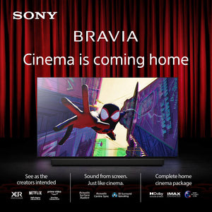 Sony BRAVIA 7 QLED (XR l Mini LED) 55 Inch 4K HDR Google Smart TV (2024) | Gaming Features for PlayStation 5, IMAX Enhanced, Dolby Vision Atmos, Chromecast, AirPlay, 120Hz 55XR70