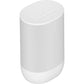 Sonos Move 2 Portable Speaker White front angle top down view against a white background.