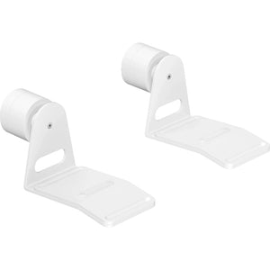 Sonos Era 300 Wall Mount Pair White next to each other front angled view against a white background.