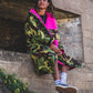 dryrobe Advance Long Sleeve V3 - Camo Pink
