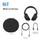 Sony WH-ULT900NW - ULT WEAR - Bluetooth Enabled Headphones with ULT POWER SOUND, Ultimate Deep Bass, Noise Cancelling, Clear Call Quality, Up to 30hr Battery Life, IOS & Android - White