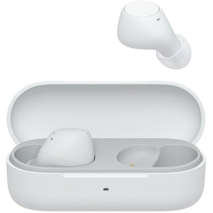Sony WF-C510W Earbuds - High-Quality Sound, Customisable EQ, Comfortable Design, 22hr Battery, Quick Charging, Bluetooth Multipoint Connection, Ambient Sound Mode, Spotify Tap, IPX4 Rating - White