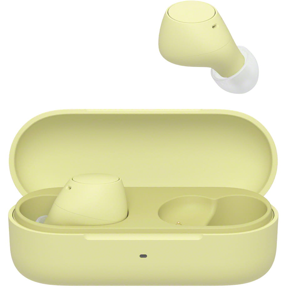 Sony WF-C510Y Earbuds - High-Quality Sound, Customisable EQ, Comfortable Design, 22hr Battery, Quick Charging, Bluetooth Multipoint Connection, Ambient Sound Mode, Spotify Tap, IPX4 Rating - Yellow