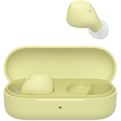 Sony WF-C510Y Earbuds - High-Quality Sound, Customisable EQ, Comfortable Design, 22hr Battery, Quick Charging, Bluetooth Multipoint Connection, Ambient Sound Mode, Spotify Tap, IPX4 Rating - Yellow