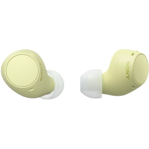 Sony WF-C510Y Earbuds - High-Quality Sound, Customisable EQ, Comfortable Design, 22hr Battery, Quick Charging, Bluetooth Multipoint Connection, Ambient Sound Mode, Spotify Tap, IPX4 Rating - Yellow