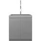 Whistler Grills Marlborough 6-Burner Kitchen with Double Door Fridge, Sink and Corner Unit - Stainless Steel