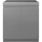 Whistler Grills Oaksey 6-Burner Kitchen with Double Door Fridge, Sink and Gas Bottle Cabinet - Stainless Steel