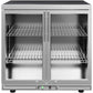 Whistler Grills Stroud 6-Burner Kitchen with Double Door Fridge, Sink, Gas Bottle Cabinet, 90 degree Corner Unit and a Three Drawer Cabinet. - Stainless Steel